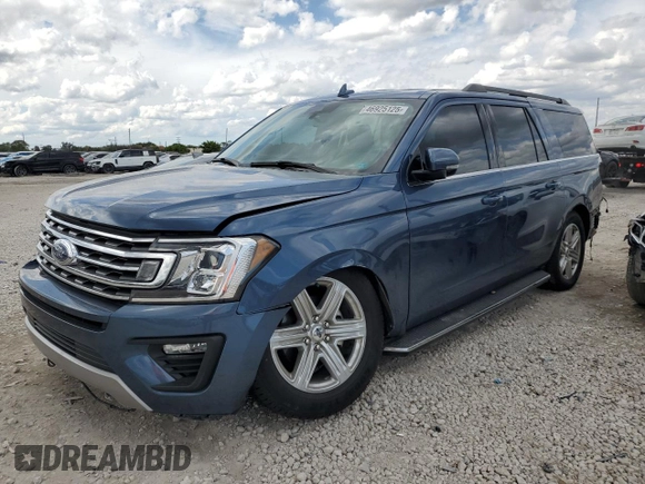 2018 Ford Expedition Max XLT z VIN 1FMJK1JT1JEA57935, wystawiony jako Copart lot #46925125 z przebiegiem 30 716 mil mil oraz Szkoda całkowita • Salvage title. Historia ofert i sprzedaży dostępna na DreamBid. Obrazek 1.