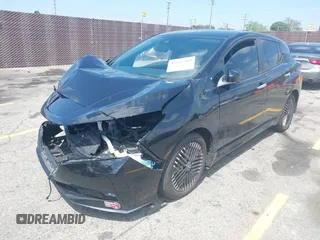 2024 Nissan LEAF SV Plus with VIN 1N4CZ1CV7PC562041, listed as a IAAI auction lot 42142283 with 8,580 mi miles and . Bid and sale history available at DreamBid. Image 19.