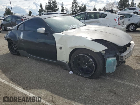 2004 Nissan 350Z Touring with VIN JN1AZ34D94M101807, listed as a Copart auction lot 51105905 with 164,999 mi miles and Salvage Title. Bid and sale history available at carsss.com. Image 4.