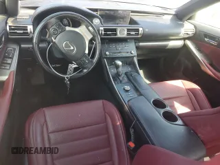 2016 Lexus IS 350 with VIN JTHCE1D21G5011696, listed as a Copart auction lot 56164095 with 66,030 mi miles and Salvage title. Bid and sale history available at DreamBid. Image 8.