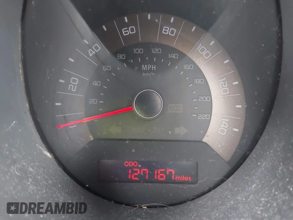 2011 Kia Soul with VIN KNDJT2A12B7303712, listed as a IAAI auction lot 41629793 with 127,167 mi miles. Bid and sale history available at carsss.com. Image 15.