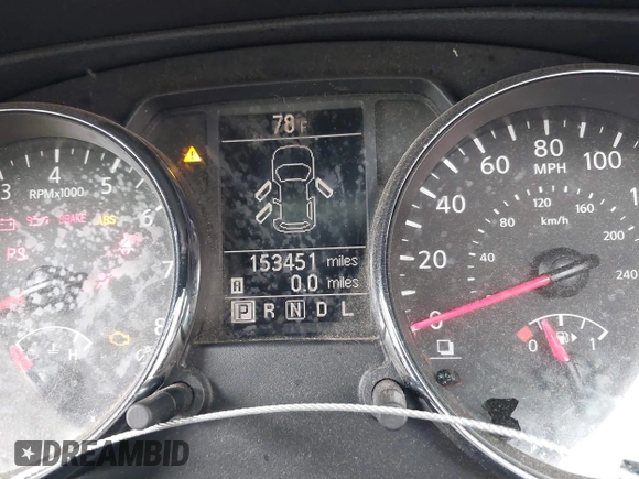 2012 Nissan Rogue SL with VIN JN8AS5MT7CW256691, listed as a IAAI auction lot 41800923 with 153,451 mi miles and . Bid and sale history available at DreamBid. Image 15.