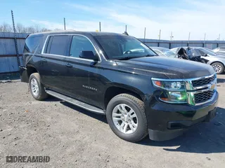 2018 Chevrolet Suburban LT with VIN 1GNSKHKC7JR158266, listed as a IAAI auction lot 41857742 with 158,861 mi miles. Bid and sale history available at carsss.com. Image 1.
