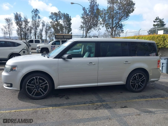 2014 Ford Flex SEL with VIN 2FMGK5C84EBD02738, listed as a IAAI auction lot 41712816 with 217,646 mi miles. Bid and sale history available at carsss.com. Image 13.