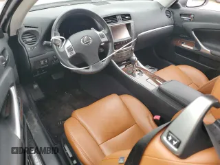2014 Lexus IS 250 C with VIN JTHFF2C21E2530893, listed as a Copart auction lot 88097695 with 34,258 mi miles and Salvage title. Bid and sale history available at DreamBid. Image 8.