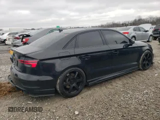 2020 Audi A3 Sedan S line Premium with VIN WAUBEGFF8LA004744, listed as a Copart auction lot 81348423 with 82,499 mi miles. Bid and sale history available at carsss.com. Image 3.