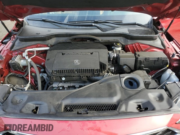 2022 Acura MDX Technology with VIN 5J8YD9H44NL002070, listed as a Copart auction lot 43171615 with 48,630 mi miles and Salvage title. Bid and sale history available at DreamBid. Image 12.
