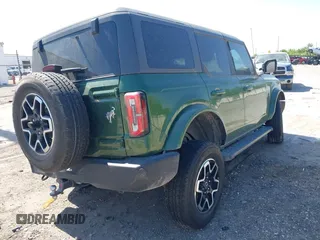 2023 Ford Bronco z VIN 1FMEE5BP5PLB89313, wystawiony jako IAAI lot #41793440 z przebiegiem 40 903 mil mil oraz . Historia ofert i sprzedaży dostępna na DreamBid. Obrazek 4.