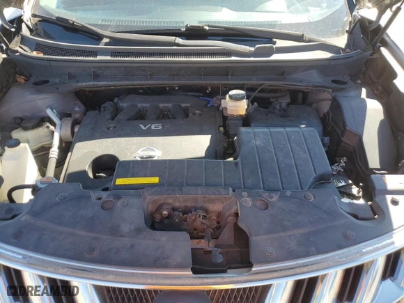 2010 Nissan Murano S with VIN JN8AZ1MU1AW011797, listed as a Copart auction lot 48214155 with 128,430 mi miles and Clean Title. Bid and sale history available at carsss.com. Image 12.
