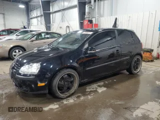 2008 Volkswagen Rabbit S with VIN WVWAB71K78W096774, listed as a Copart auction lot 41985815 with 159,723 mi miles and Salvage Title. Bid and sale history available at carsss.com. Image 1.