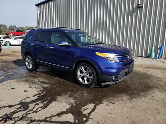 2014 Ford Explorer Limited with VIN 1FM5K7F8XEGA46130, listed as a Copart auction lot 46649385 with 186,505 mi miles and Salvage Title. Bid and sale history available at carsss.com. Image 14.
