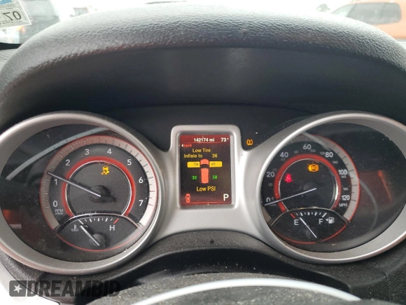 2016 Dodge Journey American Value with VIN 3C4PDCAB8GT138354, listed as a Copart auction lot 52383675 with 142,174 mi miles and Salvage Title. Bid and sale history available at DreamBid. Image 9.