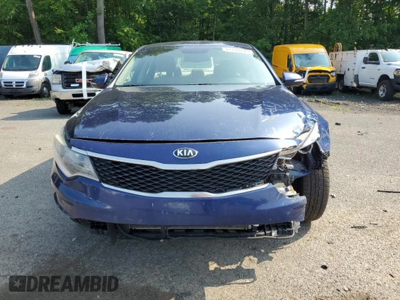 2016 Kia Optima LX with VIN 5XXGT4L39GG082905, listed as a Copart auction lot 61793235 with 187,895 mi miles and Salvage title. Bid and sale history available at DreamBid. Image 5.