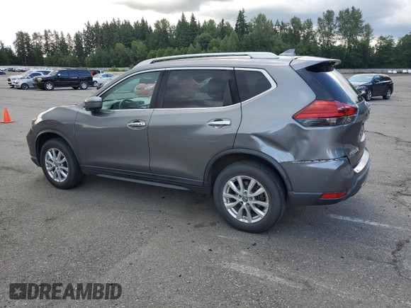2017 Nissan Rogue SV with VIN KNMAT2MV9HP578095, listed as a Copart auction lot 61215775 with 108,192 mi miles and Salvage title. Bid and sale history available at DreamBid. Image 2.