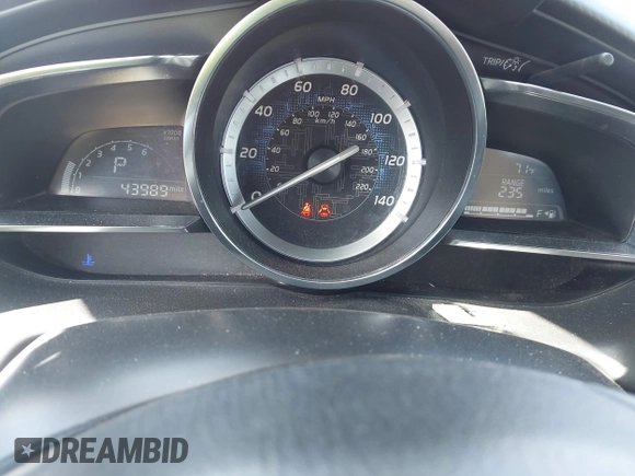 2016 Scion iA with VIN 3MYDLBZV8GY100223, listed as a IAAI auction lot 42078434 with 43,989 mi miles. Bid and sale history available at carsss.com. Image 7.