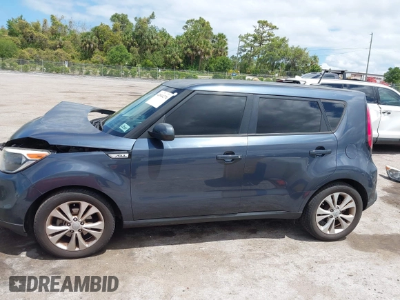 2015 Kia Soul + with VIN KNDJP3A52F7161865, listed as a IAAI auction lot 42044274 with 82,765 mi miles and . Bid and sale history available at DreamBid. Image 14.