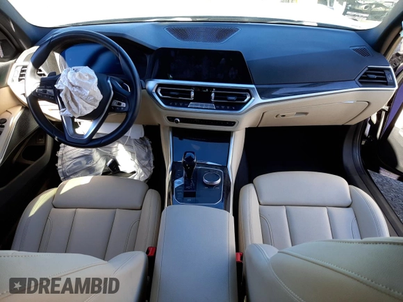 2019 BMW 3 Series 330i with VIN WBA5R1C5XKFH22861, listed as a Copart auction lot 68997202 with 36,073 mi miles and . Bid and sale history available at DreamBid. Image 8.