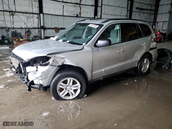 2011 Hyundai Santa Fe GLS with VIN 5XYZGDABXBG074825, listed as a Copart auction lot 44820685 with 201,148 mi miles and Salvage Title. Bid and sale history available at carsss.com. Image 1.