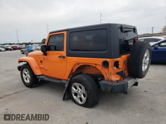 2013 Jeep Wrangler Sahara с VIN 1C4AJWBG4DL557688, выставлен на аукционе Copart как лот 57789095 с пробегом 104 461 миль миль и Списание • Salvage title. История ставок и продаж доступна на DreamBid. Изображение 2.