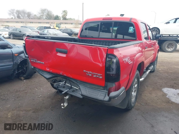 2008 Toyota Tacoma PreRunner with VIN 3TMJU62N98M059769, listed as a IAAI auction lot 41368969 with 213,604 mi miles. Bid and sale history available at carsss.com. Image 6.