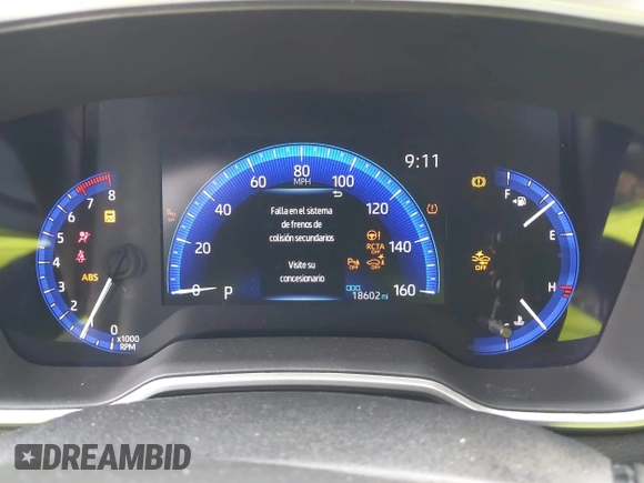 2022 Toyota Corolla Cross XLE с VIN 7MUDAAAG4NV032461, выставлен на аукционе IAAI как лот 41925376 с пробегом 18 602 миль миль и . История ставок и продаж доступна на DreamBid. Изображение 7.