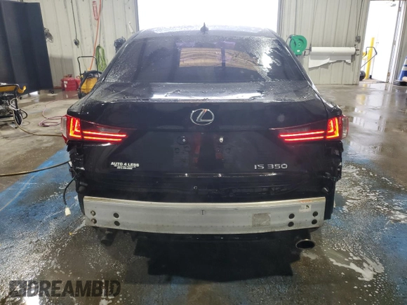 2015 Lexus IS 350 with VIN JTHBE1D23F5019809, listed as a Copart auction lot 83851034 with 109,250 mi miles and Salvage title. Bid and sale history available at DreamBid. Image 6.