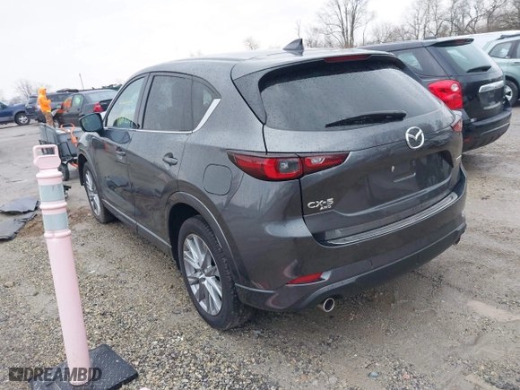 2024 Mazda CX-5 2.5 S Premium Plus Package with VIN JM3KFBEMXR0389460, listed as a IAAI auction lot 41687587 with 2,859 mi miles. Bid and sale history available at carsss.com. Image 3.