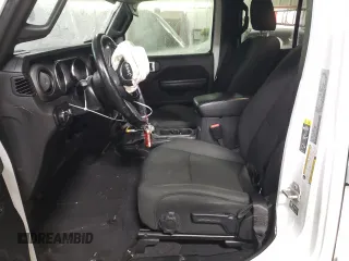 2021 Jeep Gladiator Sport S с VIN 1C6HJTAG2ML563219, выставлен на аукционе Copart как лот 85591344 с пробегом 46 842 миль миль и Списание • Salvage title. История ставок и продаж доступна на DreamBid. Изображение 7.
