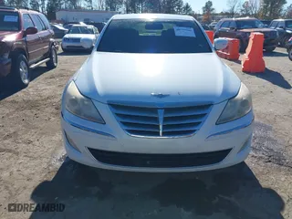 2014 Hyundai Genesis 3.8L with VIN KMHGC4DD7EU259381, listed as a IAAI auction lot 40799986 with 116,850 mi miles. Bid and sale history available at carsss.com. Image 12.