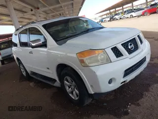 2008 Nissan Armada SE z VIN 5N1AA08D88N631565, wystawiony jako IAAI lot #41917381 z przebiegiem 234 154 mil mil oraz . Historia ofert i sprzedaży dostępna na DreamBid. Obrazek 1.