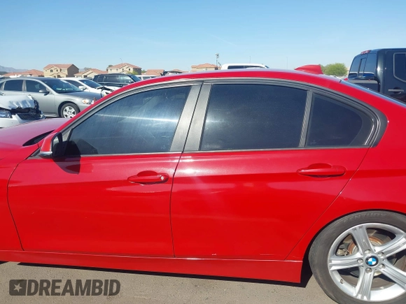 2014 BMW 3 Series 328i with VIN WBA3C1C56EK108875, listed as a IAAI auction lot 41947800 with 91,028 mi miles. Bid and sale history available at carsss.com. Image 15.