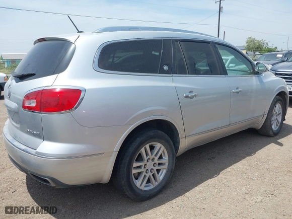 2015 Buick Enclave Convenience with VIN 5GAKRAKD5FJ173747, listed as a IAAI auction lot 42063863 with 55,124 mi miles. Bid and sale history available at carsss.com. Image 4.