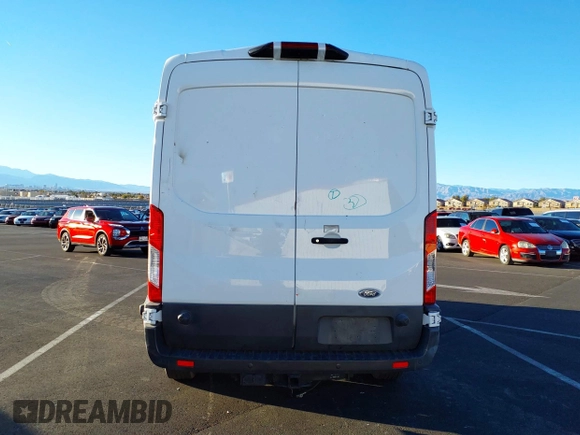 2018 Ford Transit with VIN 1FTBW2CM7JKA88309, listed as a IAAI auction lot 41627728 with 55,613 mi miles and . Bid and sale history available at DreamBid. Image 16.