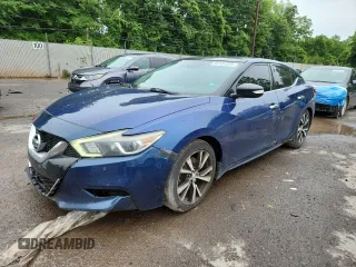 2017 Nissan Maxima S with VIN 1N4AA6AP7HC442810, listed as a Copart auction lot 61164225 with 279,380 mi miles and Salvage title. Bid and sale history available at DreamBid. Image 1.