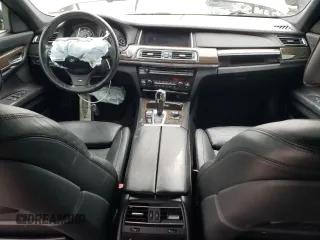 2013 BMW 7 Series 750Li with VIN WBAYE8C5XDD131670, listed as a Copart auction lot 44217435 with 80,122 mi miles and Salvage title. Bid and sale history available at DreamBid. Image 8.