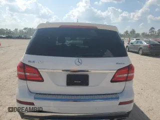 2017 Mercedes-Benz GLS 450 with VIN 4JGDF6EE9HA851724, listed as a Copart auction lot 71825474 with 38,626 mi miles and Salvage Title. Bid and sale history available at DreamBid. Image 6.