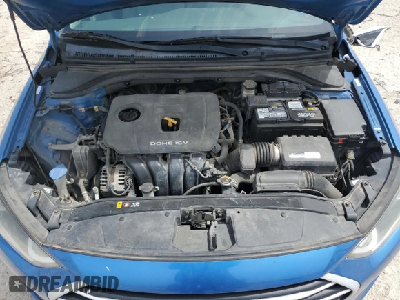 2018 Hyundai Elantra SE z VIN KMHD74LF9JU523916, wystawiony jako Copart lot #53698615 z przebiegiem 105 028 mil mil oraz Szkoda całkowita • Salvage title. Historia ofert i sprzedaży dostępna na DreamBid. Obrazek 12.