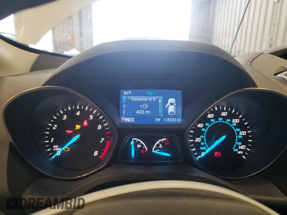 2014 Ford Escape SE with VIN 1FMCU9GX5EUB63568, listed as a Copart auction lot 61221735 with 118,303 mi miles and Non repairable. Bid and sale history available at DreamBid. Image 9.
