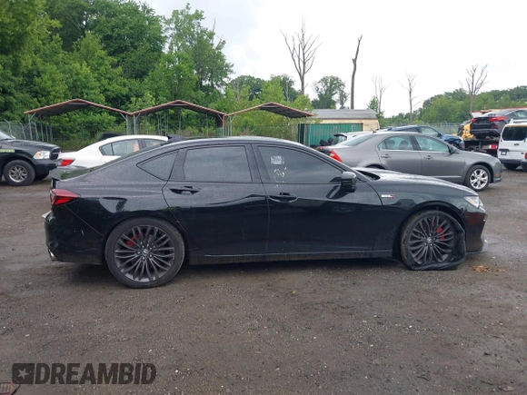 2022 Acura TLX Type S with VIN 19UUB7F08NA002254, listed as a IAAI auction lot 42610825 with Not provided miles and . Bid and sale history available at DreamBid. Image 12.