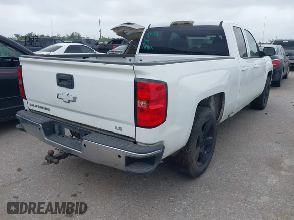 2017 Chevrolet Silverado 1500 LS with VIN 1GCRCNEC0HZ334616, listed as a IAAI auction lot 41812719 with 140,214 mi miles and . Bid and sale history available at DreamBid. Image 4.