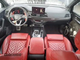 2023 Audi SQ5 Premium Plus with VIN WA1B4AFY2P2135344, listed as a Copart auction lot 86638264 with 15,897 mi miles and Salvage Title. Bid and sale history available at carsss.com. Image 8.