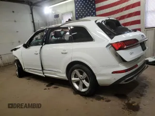 2024 Audi Q7 Premium Plus with VIN WA1LCBF79RD005864, listed as a Copart auction lot 80185914 with 0 mi miles and Non Repairable. Bid and sale history available at carsss.com. Image 2.