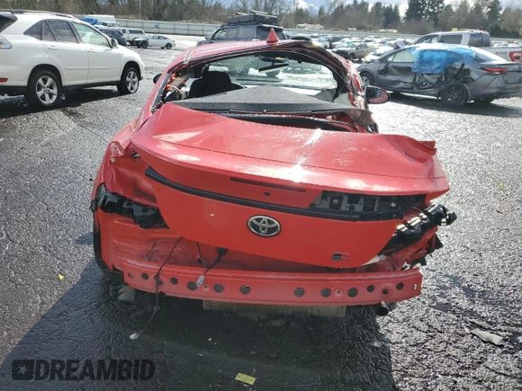 2023 Toyota 86 with VIN JF1ZNBB19P9765892, listed as a Copart auction lot 49554785 with 9,324 mi miles and Salvage title. Bid and sale history available at DreamBid. Image 6.