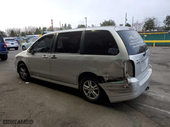 2004 Mazda MPV LX with VIN JM3LW28AX40528887, listed as a Copart auction lot 49322875 with 207,521 mi miles and Salvage Title. Bid and sale history available at carsss.com. Image 2.