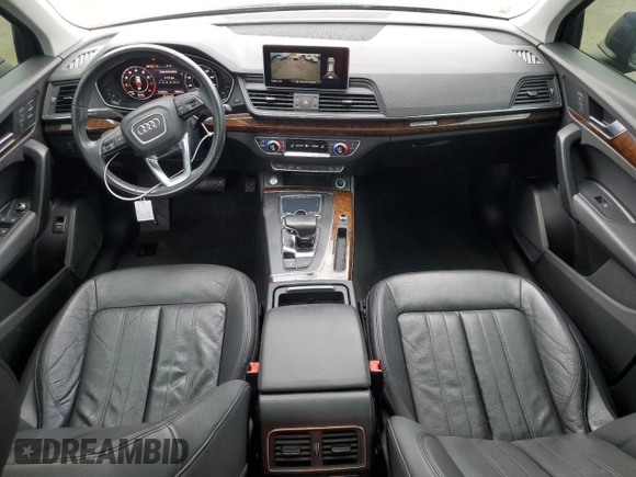 2018 Audi Q5 Premium with VIN WA1ANAFY2J2014703, listed as a Copart auction lot 54537065 with 119,549 mi miles and Clean Title. Bid and sale history available at carsss.com. Image 8.