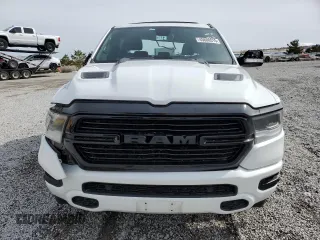 2020 Ram 1500 Laramie with VIN 1C6SRFJM9LN217208, listed as a Copart auction lot 45608515 with 80,478 mi miles and Salvage title. Bid and sale history available at DreamBid. Image 5.