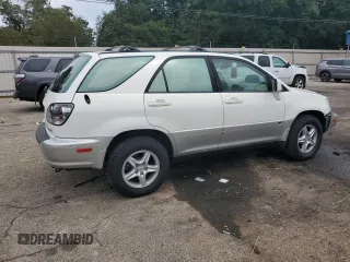 2001 Lexus RX 300 with VIN JTJGF10U910091368, listed as a Copart auction lot 69327224 with 151,106 mi miles and Salvage Title. Bid and sale history available at carsss.com. Image 3.
