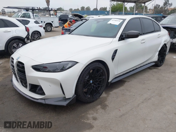 2022 BMW M3 Competition z VIN WBS33AY09NFL79043, wystawiony jako IAAI lot #42180934 z przebiegiem 31 837 mil mil oraz . Historia ofert i sprzedaży dostępna na DreamBid. Obrazek 18.