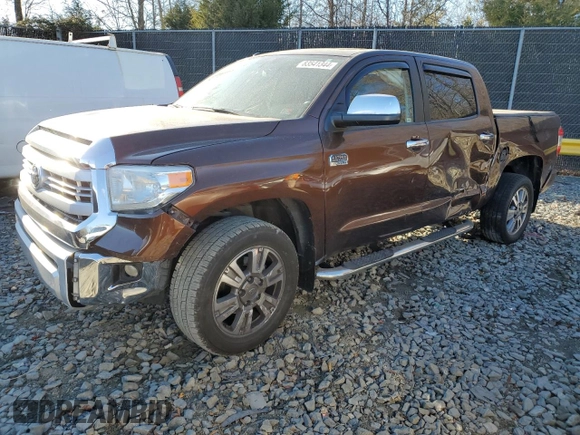 2015 Toyota Tundra 4WD Truck Platinum with VIN 5TFAW5F18FX486265, listed as a Copart auction lot 83541344 with 96,851 mi miles and Salvage Title. Bid and sale history available at carsss.com. Image 1.
