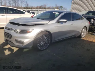 2017 Chevrolet Malibu LT with VIN 1G1ZE5ST9HF112052, listed as a Copart auction lot 44504165 with 0 mi miles and Salvage Title. Bid and sale history available at carsss.com. Image 1.